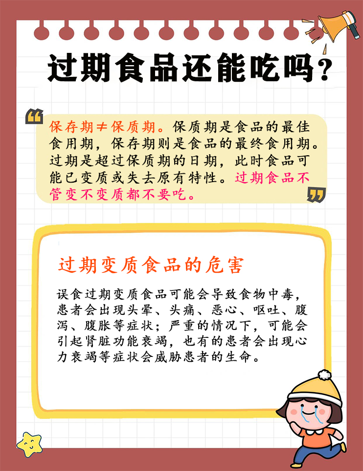 过期食品还能吃吗